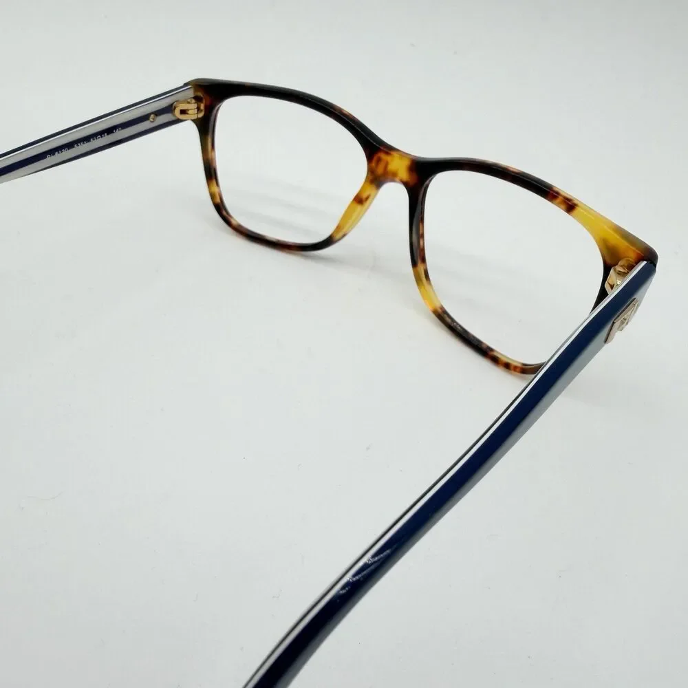 Ralph Lauren Eyeglasses Frames RL6120 5351 Blue White Brown Tortoise 52-16-140